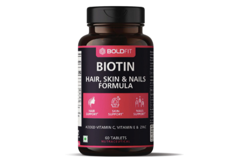 Boldfit Biotin for skin hair nails and more