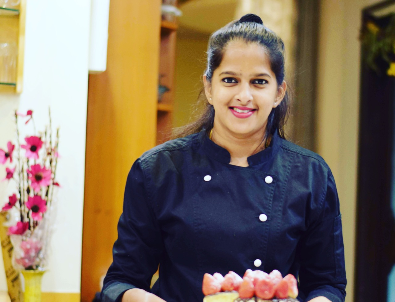 Youngest Female Executive Chef Influencer Professional Chef Swetha European Baker & Patisserie