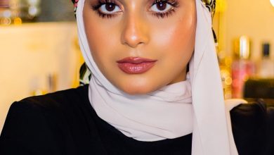 Aliya Fatima an entrepreneur and an influencer has nailed the current Arab cosmetics style of glittering lids and long lashes which all ladies enjoy