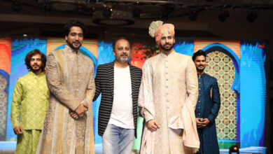 Sanam Johar & Shahnawaz Alam walked Show-stopper for Mehul Suthar