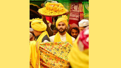 Basant celebrated at Nizamuddin Dargah: Syed Anis Nizami Incharge Dargah Sharif