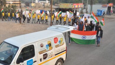Vastu Dairy organises Tricolour rally