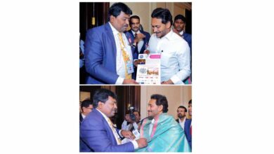 Global Economic Forum G20 initiative summit Global Tour at Japan Brochure launched by Chief Minister of Andhra Pradesh Sri YS Jagan Mohan Reddy