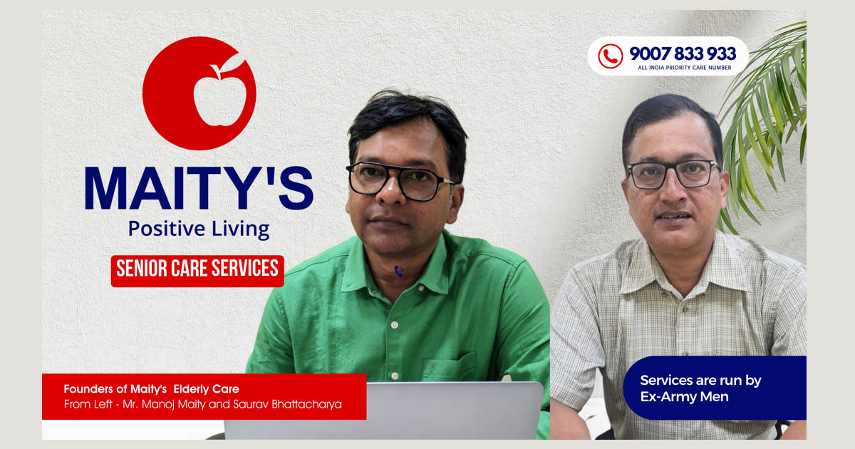 Maity's Elderly Care Services Launches Operations in Odisha and Jharkhand with Ex-Defence Personnel on Board