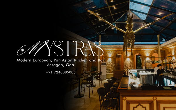 Mystras, Assagao, Goa, culinary gem, exotic flavors of Pan Asia,