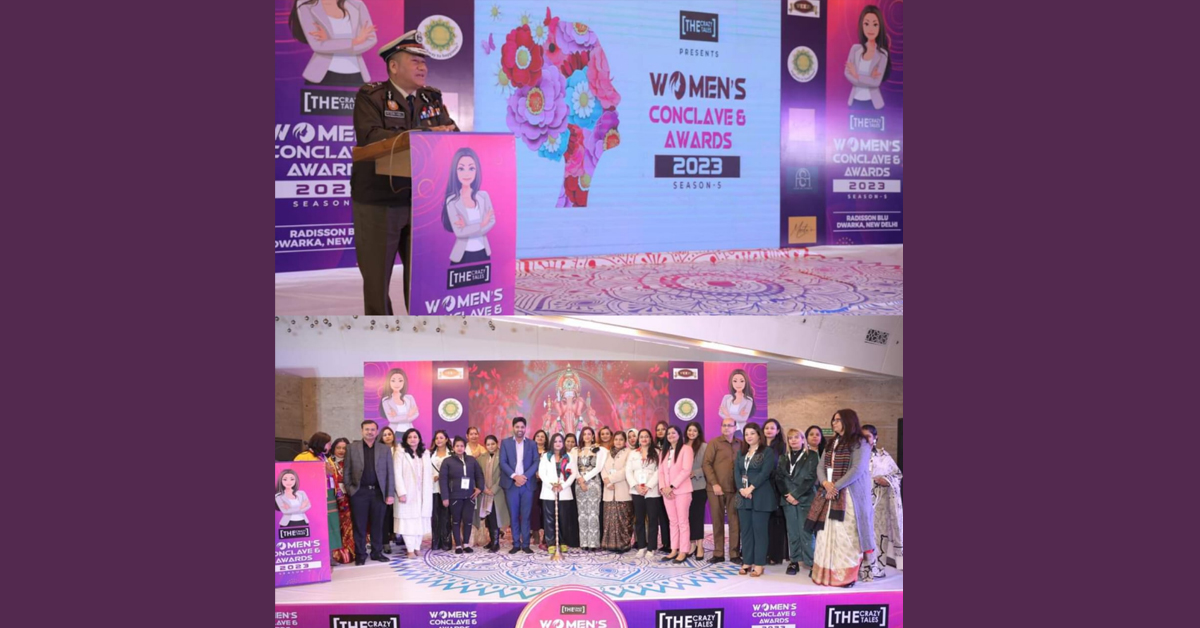 5th Women’s Conclave and Awards 2023, The Crazy Tales, influential women, Manish Mishra, Mrs. Amrita Kar, New Delhi