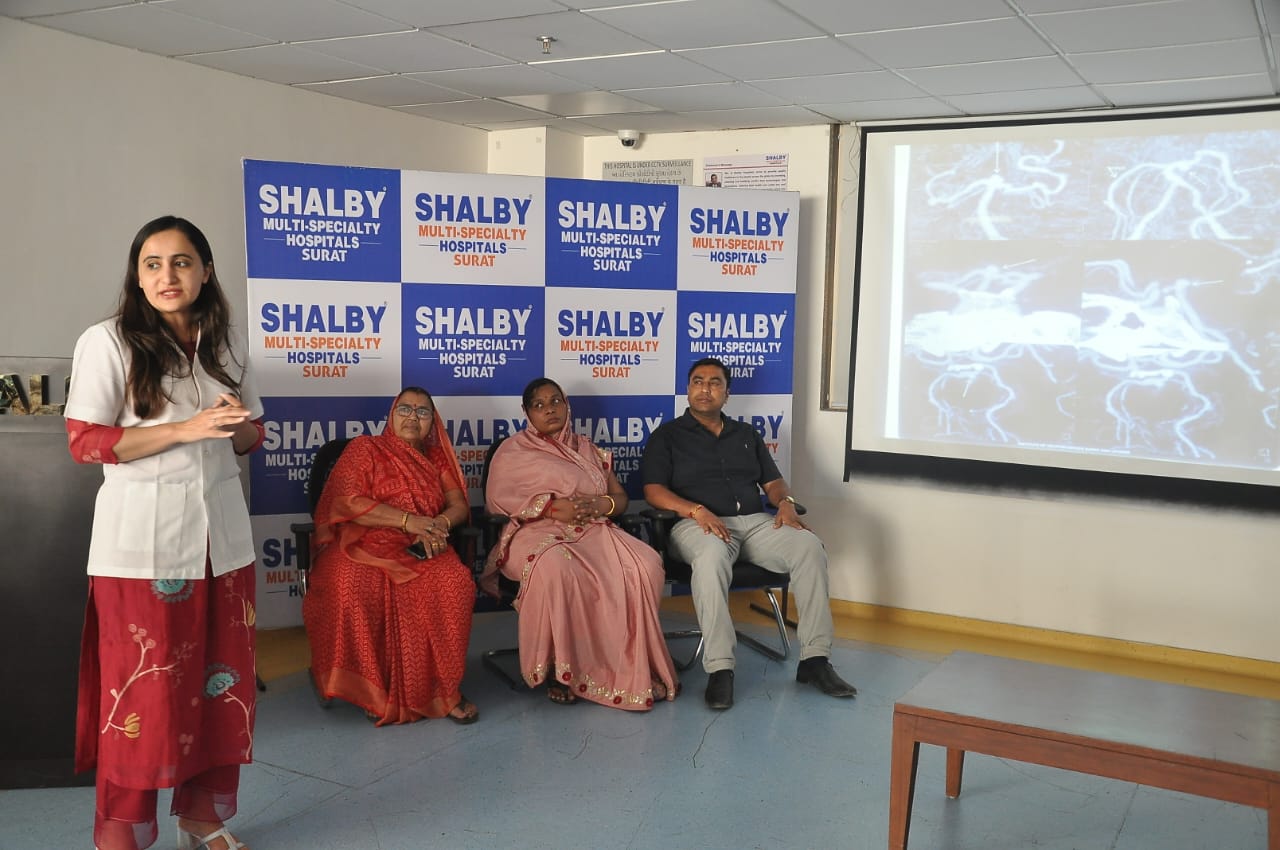 Surat Shalby Hospital, Dr Jenny Gandhi, Intervention Radiologist, Vascular Interventionist, Vascular Intervention,