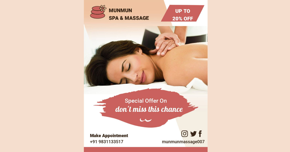 Munmun Spa, Munmun Roy, Kolkata Spa, SpaTherapy,