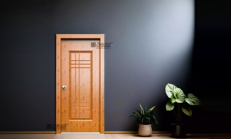 Aacess Tough Doors, industrial infrastructure, Mr. Rafe Mohammed, Mr. Shariqh Abdul, scratch resistance, termite proofing, waterproofing, Fireproof, Wooden Finished Steel Door,