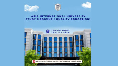 Asia International University, Bukhara, Uzbekistan, Indian MBBS Aspirants, AIU, MBBS programs,
