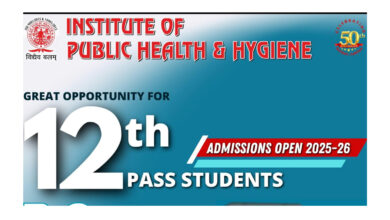 Institute of Public Health & Hygiene, IPHH, B.Sc., M.Sc., B.Voc. programs, healthcare professionals, paramedical fields