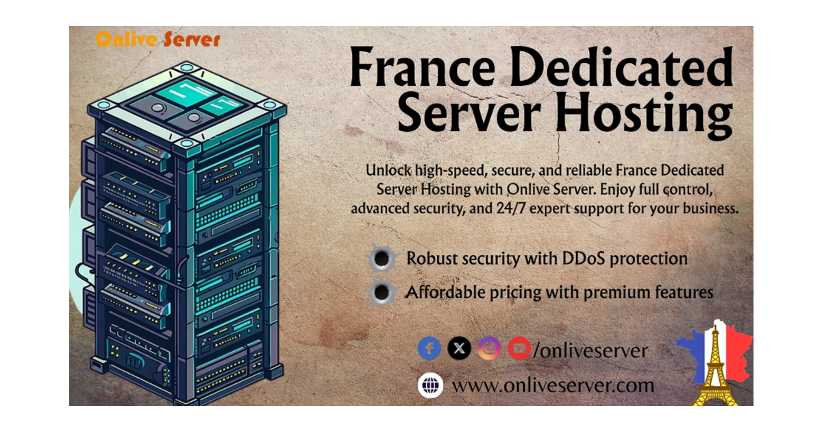 Onlive Server Rolls Out Premium 10 Gbps France Dedicated Server Plans ...