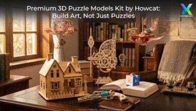 Premium 3D Puzzle Models Kit by Howcat Build Art, Not Just Puzzles